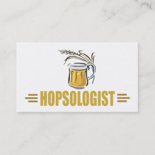 Lustiges Bier Visitenkarte
