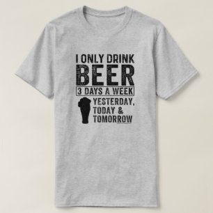 Lustiges Biertrinker-Shirt – Geschenk für Bierlieb T-Shirt