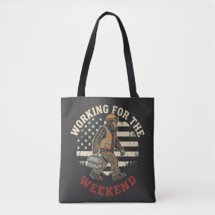 Lustiges Bigfoot Labor Day Shirt Blaues Kragen US- Tasche