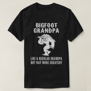 Lustiges Bigfoot-Opa-Design Squatchy T-Shirt