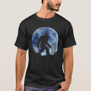 lustiges Bigfoot sasquatch Vollmondwanderung T-Shi T-Shirt