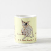 lustiges Bild juckender Hunde mit Slogan Kaffeetasse (Mittel)
