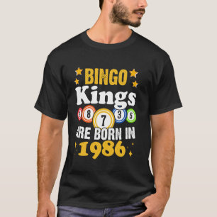 Lustiges Bingo 38. Geburtstag Bingo Könige werden  T-Shirt