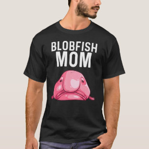 Lustiges Blobfish-Geschenk für Mama Frauen Meerest T-Shirt