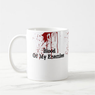 Lustiges Blut meiner Feind-Kaffee-Tasse Kaffeetasse