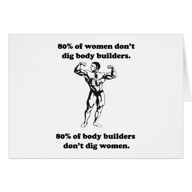 Lustiges Bodybuilder-Shirt (Vorderseite (Horizontal))