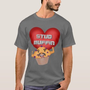 Lustiges Bolzen-Muffin für ihn T - Shirt des