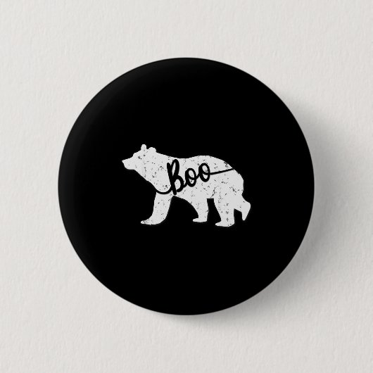 Lustiges Boo-Bär-Spitzname passendes Shirt  Button (Vorderseite)
