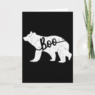 Lustiges Boo-Bär-Spitzname passendes Shirt Karte