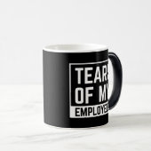 lustiges Bossgeschenk, Tränen meiner Coolen Mitarb Verwandlungstasse (VorderseiteRechts)