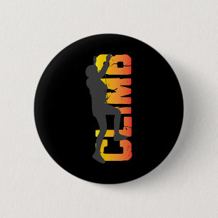 Lustiges Bouldering für Männer Button