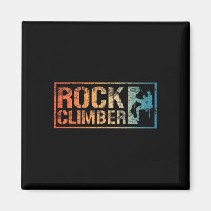 Lustiges Bouldering für Männer Magnet