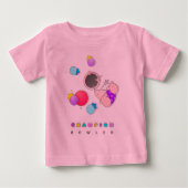 Lustiges Bowlings-Baby-T-Shirt Baby T-shirt (Vorderseite)