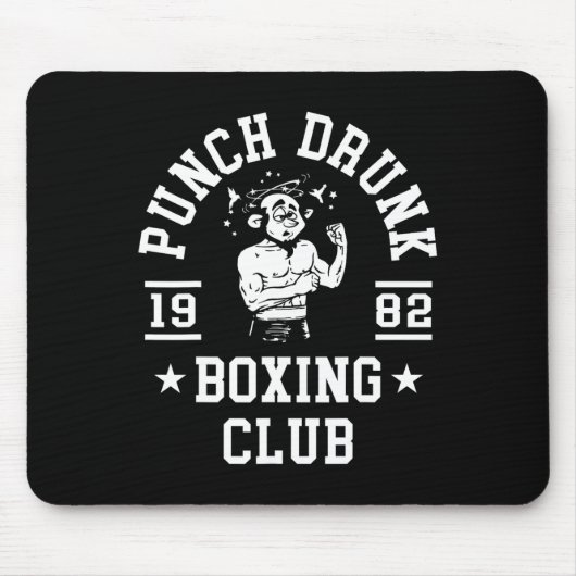Lustiges Box-T-Shirt für Boxer  Mousepad (Vorne)