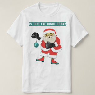 Lustiges Boxen Weihnachten T-Shirt