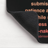 Lustiges brasilianisches Jiu-Jitsu Mousepad (Ecke)