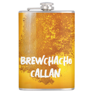 Lustiges Brewchacho Flachmann