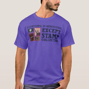 Lustiges Briefmarkensammeln-Geschenk Cooler Briefm T-Shirt
