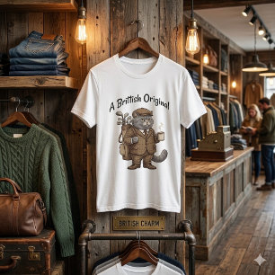 Lustiges Britisch Kurzhaar-Katze T-Shirt