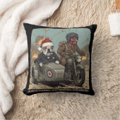 Lustiges britisches Weihnachtsthema Kissen (Decke)