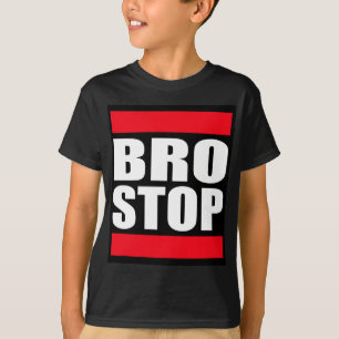Lustiges BROSTOP AntiBrostep Dubstep T-Shirt