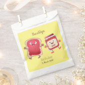 Lustiges Brot und Marmeladenfiguren Geschenktütchen (Ausgeschnitten)