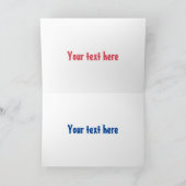 Lustiges Brot und Marmeladenfiguren Karte (Innenseite)