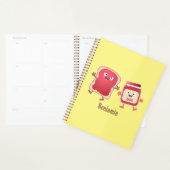 Lustiges Brot und Marmeladenfiguren Planer (Anzeige)