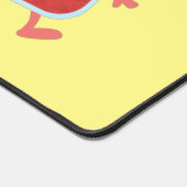 Lustiges Brot und Marmeladenfiguren Schreibtischunterlage (Ecke)