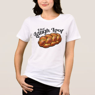 Lustiges Brot-Zitat T-Shirt-Design Tri-Blend Shirt