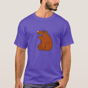 Lustiges Brown-Bärn-Kunst-Shirt T-Shirt