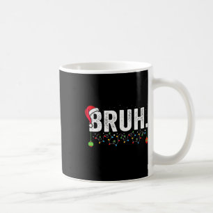 Lustiges Bruh Frohe Weihnachten Pyjama Familie Män Kaffeetasse