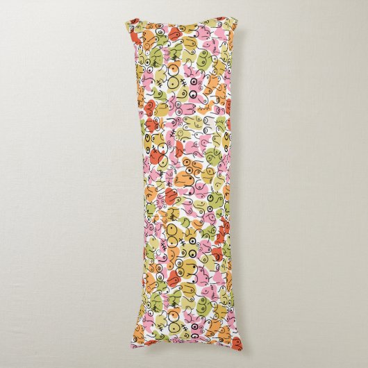 lustiges Brustdesign Seitenschläferkissen (Vorderseite Vertikal)