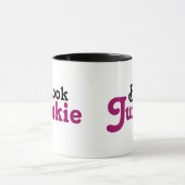 Lustiges Buch-Junkie-Lesegeschenk Tasse (Zentrum)