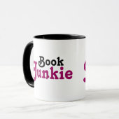 Lustiges Buch-Junkie-Lesegeschenk Tasse (Vorderseite Links)