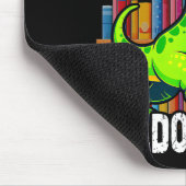 Lustiges Buch readosaurus Dinosaurier Bücher Bibli Mousepad (Ecke)