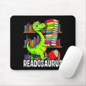 Lustiges Buch readosaurus Dinosaurier Bücher Bibli Mousepad (Mit Mouse)