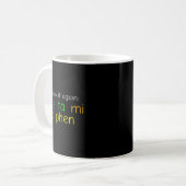 Lustiges Buntes Acetaminophen Aussprechen Lustig  Kaffeetasse (Vorderseite Links)