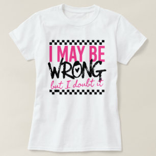 Lustiges Büro-Typografie-Zitat  T-Shirt