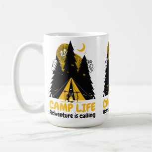 Lustiges Camping-Monster – Camp-Abenteuer Kaffeetasse