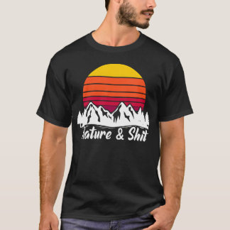 Lustiges Camping- und Wandergeschenk für Frauen Re T-Shirt