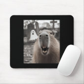 Lustiges Capybara-Geist Halloween-Kostüm Capybara  Mousepad (Mit Mouse)