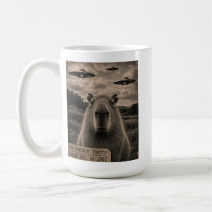 Lustiges Capybara-Grafik-T-Shirt Alien lustiger Be Kaffeetasse