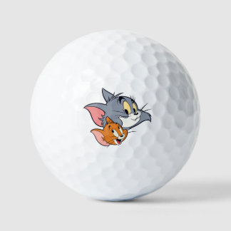 Lustiges Cartoon-Duo-T-Shirt Golfball