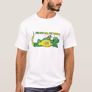 Lustiges Cartoon-Krokodil T-Shirt