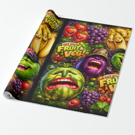 Lustiges Charakter-Geschenkpapier Geschenkpapier