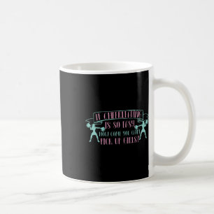 Lustiges Cheerleading-Design für Männer und Univer Kaffeetasse