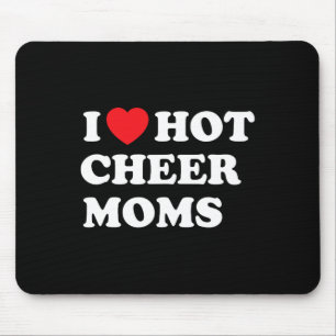 Lustiges Cheerleading-Shirt Ich liebe heiße Cheer- Mousepad