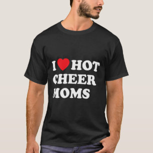 Lustiges Cheerleading-Shirt Ich liebe heiße Cheer- T-Shirt