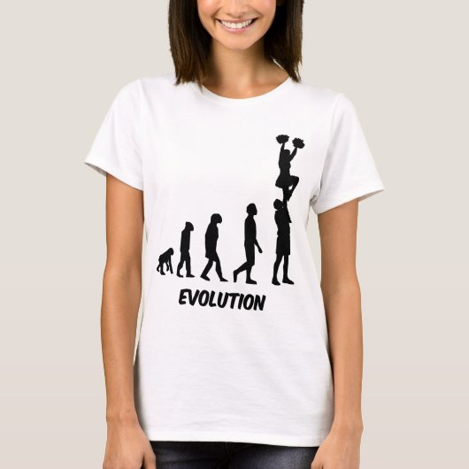 Lustiges cheerleading T-Shirt (Vorderseite)